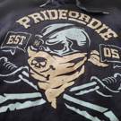 PRIDE OR DIE Pirate hoodie -black